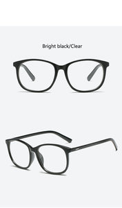 Retro Glasses Transparent Square Optical EyeGlasses Frames Women Brand Designer Clear Fashion Fake Glasses Large Frames Eyewear