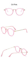 Load image into Gallery viewer, blue light glasses frame computer glasses spectacles round transparent female women&#39;s eyeglasses frame  Optical frames clear
