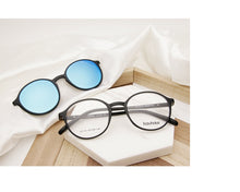 Load image into Gallery viewer, Bauhaus Brand Classic Clip On Sunglasses Men Women Magnet Eyewear Glasses Frames ultem Optical Glasses Frame