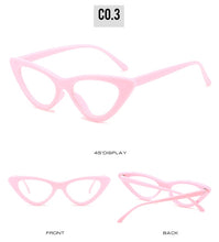 Load image into Gallery viewer, Cat Eye Myopia Clear Glasses Frame Women Designer Eyeglasses For Sight Optical Frames Black Red Pink Nerd Glasses Oculos De Grau