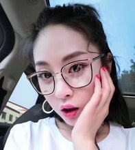Load image into Gallery viewer, Ladies Cat Eye Glasses Frames For Women Metal frame Optical Fashion Eyewear Computer EyeGlasses