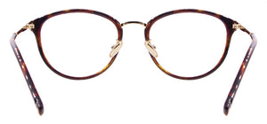 Women Metal Plastic Fashion Eyeglasses Round Vintage Glasses Frame For Prescription Lenses Myopia Reading Progressive