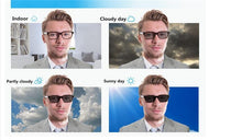 Load image into Gallery viewer, 0 -0.50 -0.75 -175 -5.5 -6 Metal frame Photochromic Sunglasses Chameleon Lens Myopia Glasses Women Short-sighted Eyeglasses
