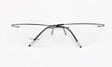 Load image into Gallery viewer, Rimless Glasses Frame Women Titanium Ultralight Eyeglasses Prescription Frameless Cat Eye Eyewear Myopia Optical Frame