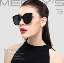 Load image into Gallery viewer, MERRYS Women Brand Designer Cat Eye Polarized Sunglasses 100% UV Protection S6152