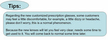 Load image into Gallery viewer, Radiation Protection 1.61 High Index MR-8 Super-Tough Gradient Tint HMC EMI Asphere Anti UV Myopia Hyperopia Prescription Lenses