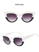 Load image into Gallery viewer, New Retro Fashion Sunglasses Women Brand Designer Vintage Cat Eye Black Sun Glasses Female Lady UV400 Oculos