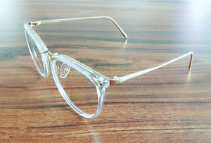 Retro Women Eyeglasses Cat Eye Metal Full Glasses Frame Optical Spectacles Round Vintage Eye Glasses