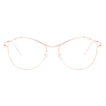 Carica l&#39;immagine nel visualizzatore di Gallery, Gmei Optical Urltra-Light Titanium Alloy Oval Women Full Rim Glasses Frames For Myopia Reading Prescription Eyeglasses M18014