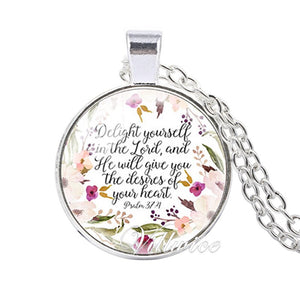 She is clothed with Strength and Dignity Necklace Proverbs 31:25 Bible Verse Christian Quote Necklace Faith Gifts