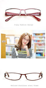2022 Optical female eye glasses frame women full Metal eyeglasses frames Myopia Prescription Computer glasses Spectacles eyewear