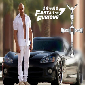 Fast and Furious  6  7 hard gas actor Dominic Toretto cross necklace pendant gift for your boyfriend