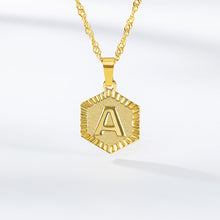 Load image into Gallery viewer, Minimalism Initial Letter Necklaces For Women Boho Jewellery Stainless Steel Alphabet Pendant Necklaces Best Friend Gifts Bff