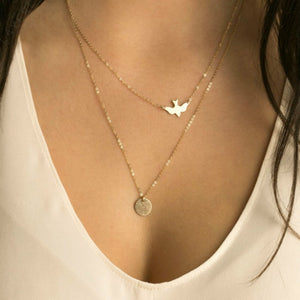 Fashion Shiny Crystal Necklace Zircon Pendant Transparent Fishing Line Invisible Ladies Necklace Jewelry Clavicle Chain Chocker