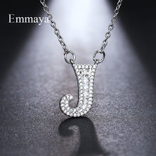 Load image into Gallery viewer, Emmaya Letters Chain Pendants Necklaces Women&#39;s Zircon Hip Hop Jewelry With Gold Tennis Chain Party Wedding Gift