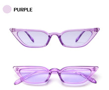 Load image into Gallery viewer, Cat Eye Sunglasses Women Luxury Brand Designer Vintage Transparent Sun Glasses Female Retro Red Black Eyewear Shades
