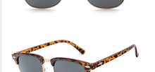 Load image into Gallery viewer, RBRARE Semi-Rimless Brand Designer Sunglasses Women/Men Polarized UV400 Classic Oculos De Sol Gafas Retro Eyeglasses