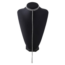 Load image into Gallery viewer, 2020 Rhinestone Choker Necklace Crystal Gem Luxury Collar Chain Necklaces Set Chunky Y Necklace Women Neck jewelry Accessories