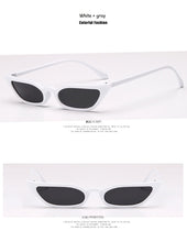 Load image into Gallery viewer, 2022 New Women Cateye Vintage Red Sunglasses Brand Designer Retro Points Sun Glasses superstar Female Lady Eyeglass Cat Eye