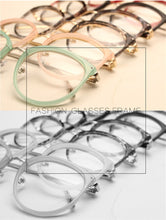 Load image into Gallery viewer, Optical Transparent Glasses Women Myopia Eyeglasses Frames Metal Spectacles Clear Lenses Women&#39;s Glasses