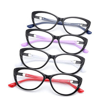 Load image into Gallery viewer, Gmei Optical Fashionable Urltra-Light TR90 Women Oval Full Rim Optical Eyeglasses Frames Female Plastic Myopia Eyewear M1606