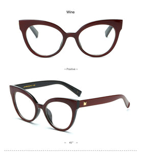 Woman Optical Eyeglasses Metal Legs and Acetate Rim Spectacles for Women Prescription Eyewear Glasses Frame Cat-Eye Style