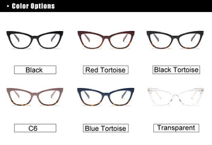 Ralferty Cat Eye Glasses Women Retro Transparent Clear Myopia Optic Frame Eyeglasses  Eyewear spectacle oculo de grau F95175