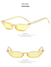 Load image into Gallery viewer, 2022 New Women Cateye Vintage Red Sunglasses Brand Designer Retro Points Sun Glasses superstar Female Lady Eyeglass Cat Eye