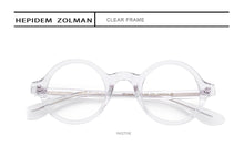 Carica l&#39;immagine nel visualizzatore di Gallery, Acetate Optical Glasses Frame Men Full Retro Vintage Round Circle Prescription Eyeglasses Nerd Women Spectacles Myopia Eyewear