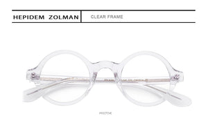 Acetate Optical Glasses Frame Men Full Retro Vintage Round Circle Prescription Eyeglasses Nerd Women Spectacles Myopia Eyewear