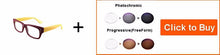 Load image into Gallery viewer, Gmei Optical Fashionable Plastic Square Full Rim Men&#39;s Glasses Frames For Prescription Eyeglasses T8090