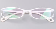 Load image into Gallery viewer, full Frames ladies Optics Eyeglasses women Clear Glasses Men Optical Metal Eye Glasses Frame red white for prescription eye