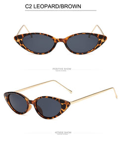 Occhiali da sole Cat Eye da donna Occhiali da sole da donna di marca Designer Fashion Occhiali da sole con montatura piccola per tendenza femminile Glasees UV400 O5 