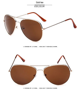 Hot Classic Clear Glasses Gold Frame Vintage Sunglass Women Men Optical Aviation Eyeglasses Transparent Clear Oculos De Grau