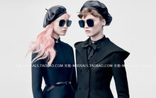 Load image into Gallery viewer, fashion women Luxury Brand optical Polarized Sun glasses frame square metal high quality big square eyeglasses frame STELLAIRE