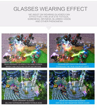 Load image into Gallery viewer, Fashion Anti Blue ray Radiation blue light blocking glasses unisex Square Anti eye fatigue Computer gaming goggles