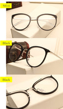Load image into Gallery viewer, Optical Transparent Glasses Women Myopia Eyeglasses Frames Metal Spectacles Clear Lenses Women&#39;s Glasses