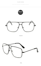 Load image into Gallery viewer, Vintage Gold Metal Frame Eyeglasses Mens Womens Sun glasses Retro Square Optical Lens Eyewear Nerd Clear Lens Glasses