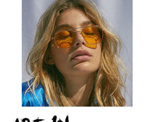 Load image into Gallery viewer, New Arrival 2022 Classic Sunglasses Women Vintage Metal Eyeglasses For Men Retro Shades For Women Fashion Pink Glasses