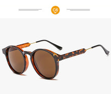 Load image into Gallery viewer, Retro Round Sunglasses Women Men Brand Design Transparent Female Sun glasses Men Oculos De Sol Feminino Lunette Soleil