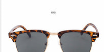 Load image into Gallery viewer, RBRARE Semi-Rimless Brand Designer Sunglasses Women/Men Polarized UV400 Classic Oculos De Sol Gafas Retro Eyeglasses