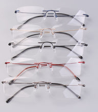 Load image into Gallery viewer, Super light optical Glasses male Thin wire glasses for reading myopia eye black rimless Women Men Eyeglasses montures de lunette
