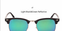Load image into Gallery viewer, RBRARE Semi-Rimless Brand Designer Sunglasses Women/Men Polarized UV400 Classic Oculos De Sol Gafas Retro Eyeglasses