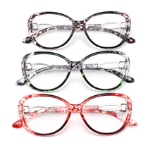 Load image into Gallery viewer, Gmei Optical Urltra-Light TR90 Big Frame Cat Eye Style Women Full Rim Optical Glasses Frames Female Plastic Myopia Eyewear M1772