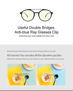 Bauhaus Brand Classic Clip On Sunglasses Men Women Magnet Eyewear Glasses Frames ultem Optical Glasses Frame