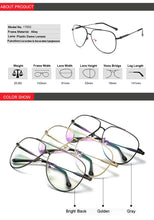 Load image into Gallery viewer, Gmei Optical Metal Alloy Retro Optical Glasses Frames For Women And Men Myopia Spectacles Oculos De Grau Eyewear A17002