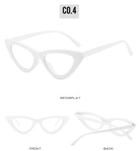 Load image into Gallery viewer, Cat Eye Myopia Clear Glasses Frame Women Designer Eyeglasses For Sight Optical Frames Black Red Pink Nerd Glasses Oculos De Grau