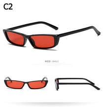 Load image into Gallery viewer, 2022 new fashion style retro classic Cat eye sunglasses women small rectangular sun glasses UV400 Oculos De Sol