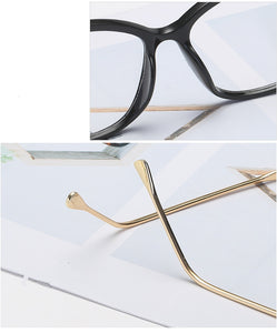 2022 Cat Eye Glasses Frames Women Myopia   Spectacles Frame Clear Lens Fake Glasses Men Vintage Optical Eyewear