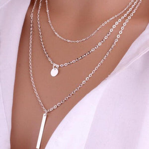 Fashion Shiny Crystal Necklace Zircon Pendant Transparent Fishing Line Invisible Ladies Necklace Jewelry Clavicle Chain Chocker